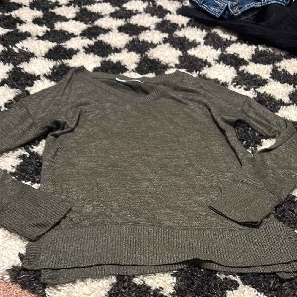 Olive Green Women's Sweater